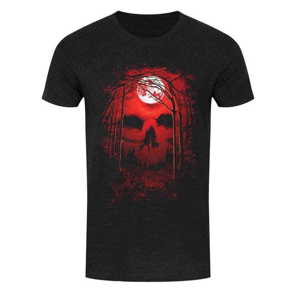 Requiem Collective Celestial Secret Mens Heather Black Denim Tshirt